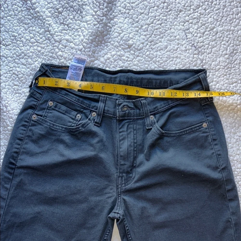 Levi's Men's Dark Gray Straight Jeans